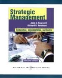 Image of Strategic management : formulation, implementation and control