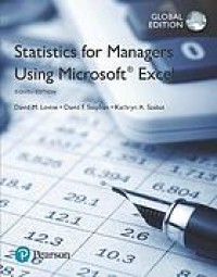 Statistics for managers using microsoft excel 8 ed.